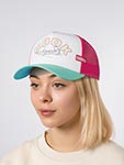 Бейсболка COASTAL арт. HFT Kook (бирюзовый / белый)